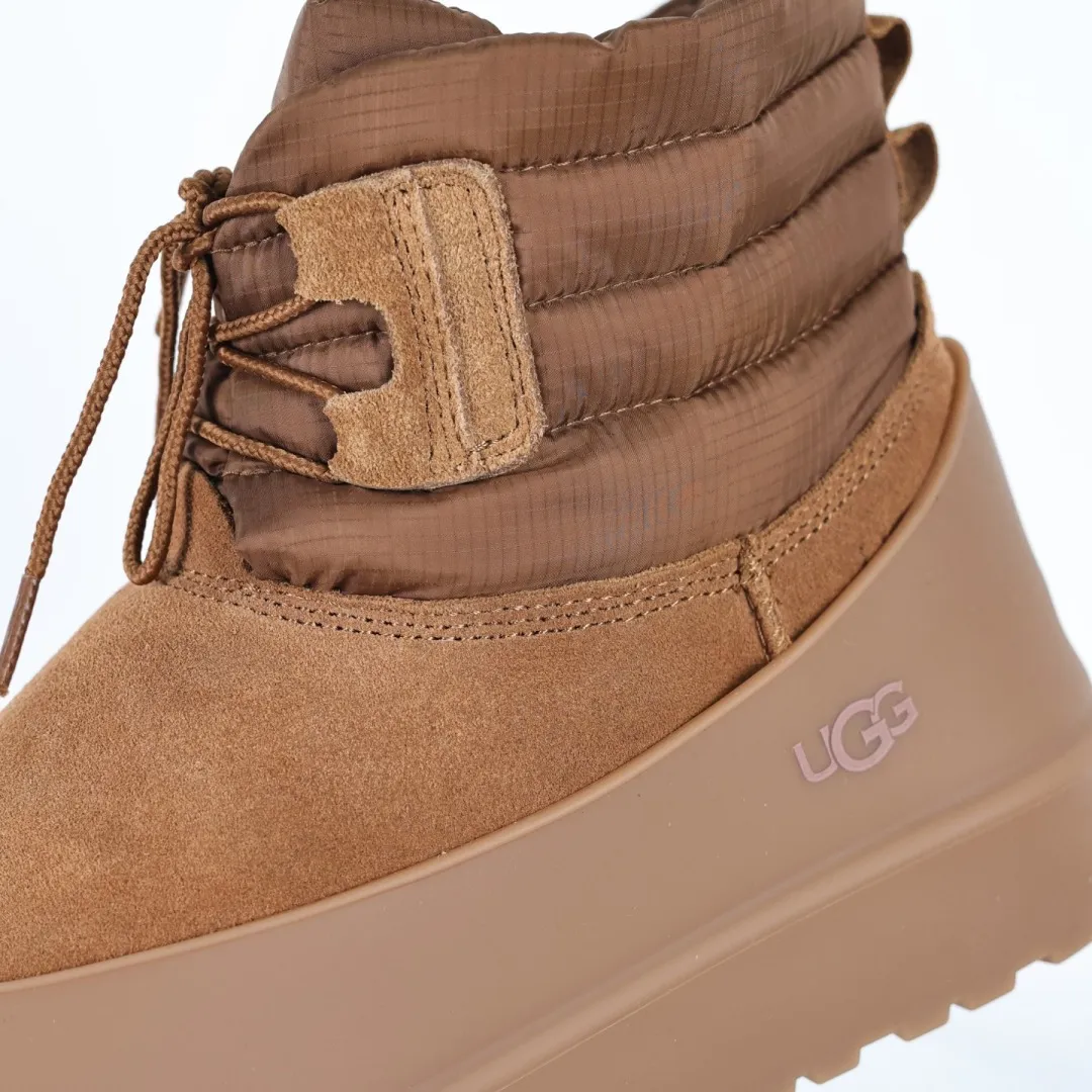 Pick up locally 💰780 Core recommendation Good price Platform foreign trade exclusive quality Men's and women's shoes UGG Mini Lace-Up Weather dual-purpose detachable winter neutral snow boots 1120849 High-end foreign trade mixed M Overseas shopping purchasing exclusive for high-end retail Combination midsole is lightweight and non-slip Real sheep fur integrated Size: 35 36 37 38 39 40 41 42 43 44 45 46